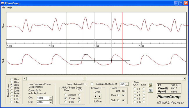 PhaseComp Screenshot